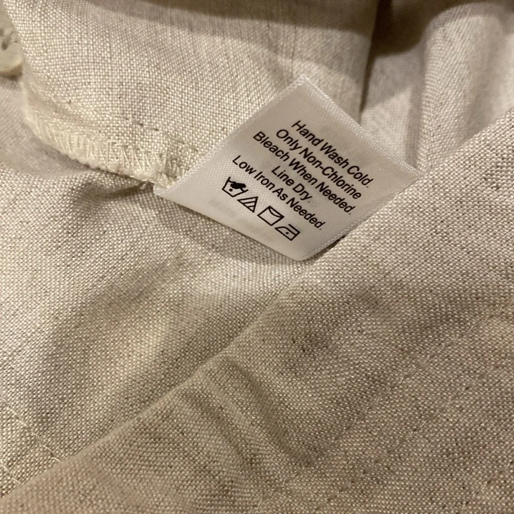 Coldwater Creek Cream Straight Leg Pants - Picture 6 of 9